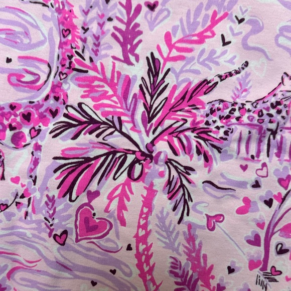 Lilly Pulitzer Pink Patterned Sweatshirt - Picture 4 of 7